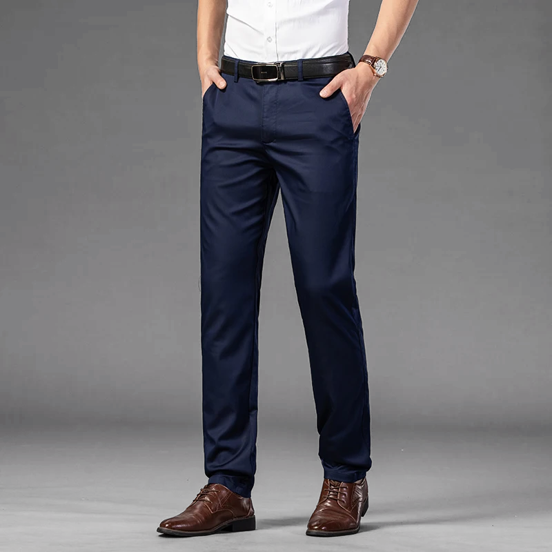 Pantaloni eleganti Alessio slim fit