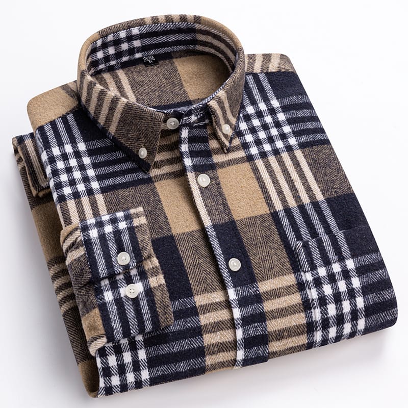 Camicia Harrison a quadri in cotone