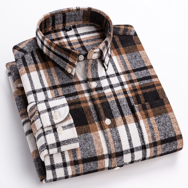 Camicia Harrison a quadri in cotone