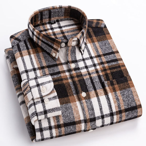 Camicia Harrison a quadri in cotone