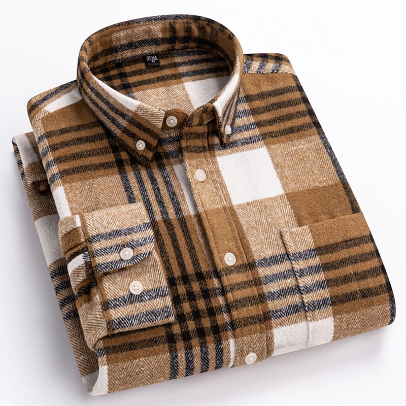 Camicia Harrison a quadri in cotone