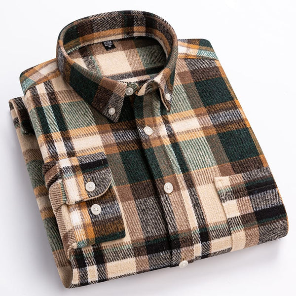 Camicia Harrison a quadri in cotone