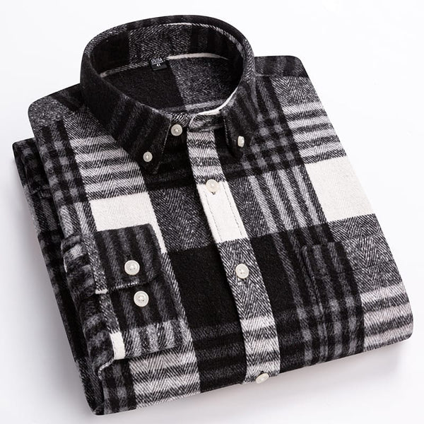 Camicia Harrison a quadri in cotone