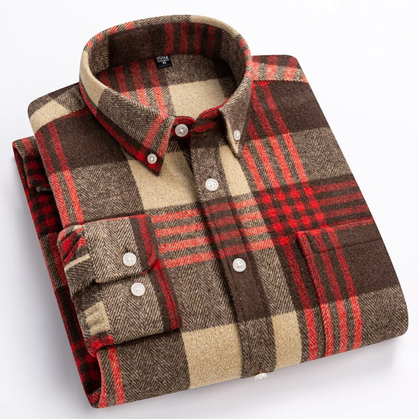 Camicia Harrison a quadri in cotone