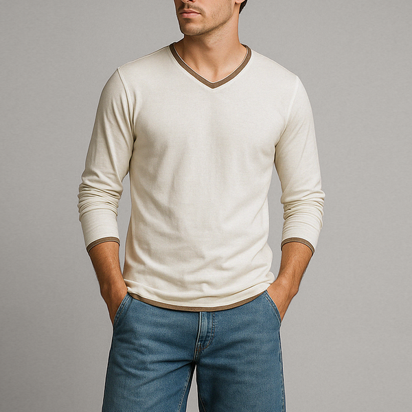 Camicia Kaido in cotone a maniche lunghe