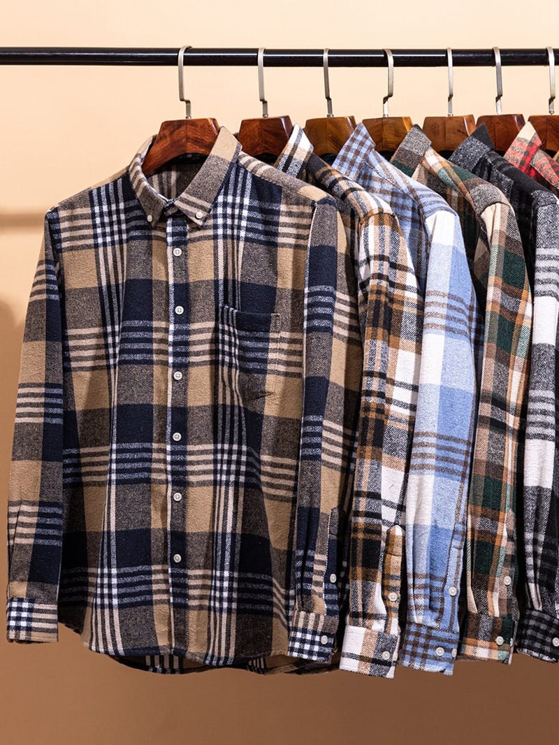 Camicia Harrison a quadri in cotone