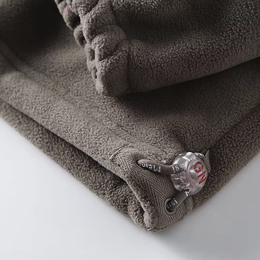 Giacca in pile Oslo con zip intera