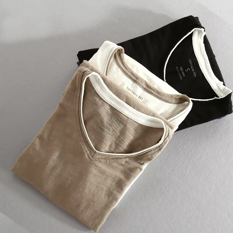 Camicia Kaido in cotone a maniche lunghe