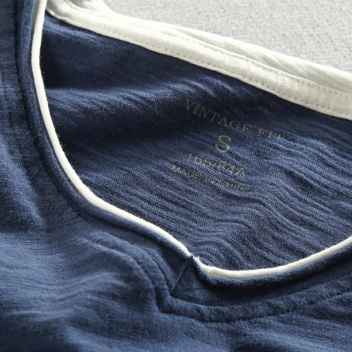 Camicia Kaido in cotone a maniche lunghe